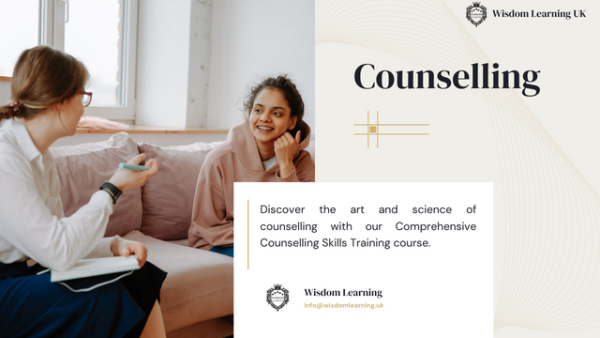 Discover the art and science of counselling with our Comprehensive Counselling Skills Training course.