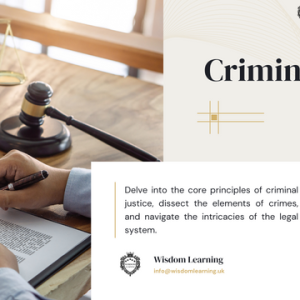 Criminal Law Course Training By Wisdom Learning UK (1)