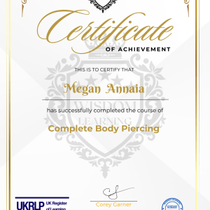 Premium Certificate (Digital)