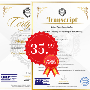 Premium Certificate & Transcript (Print)